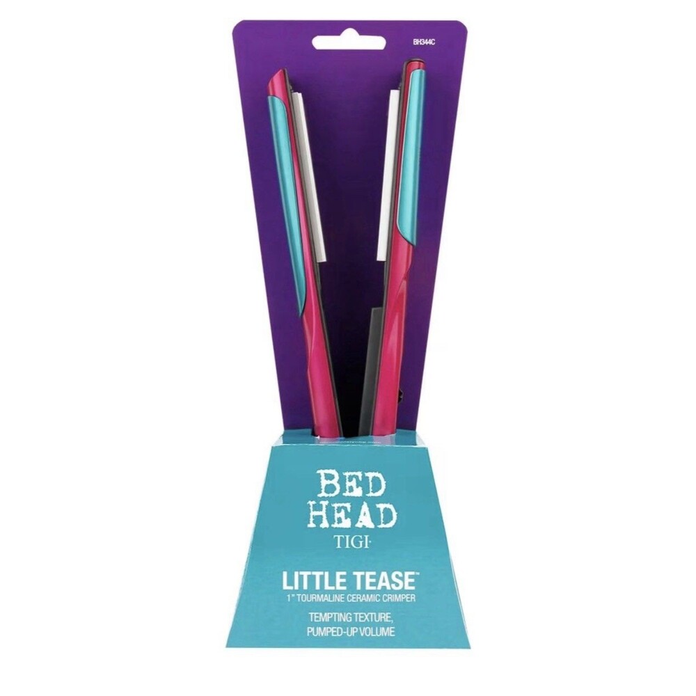Bed Head Tigi Little Tease Hair Crimper Tourmaline Ceramic 1" BH344C New In Box